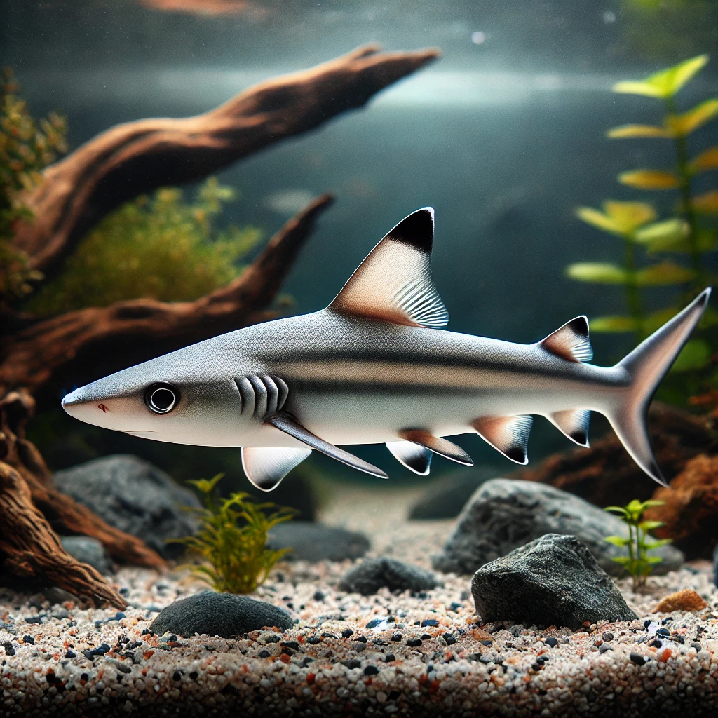 Balantiocheilus melanopt... Silver shark