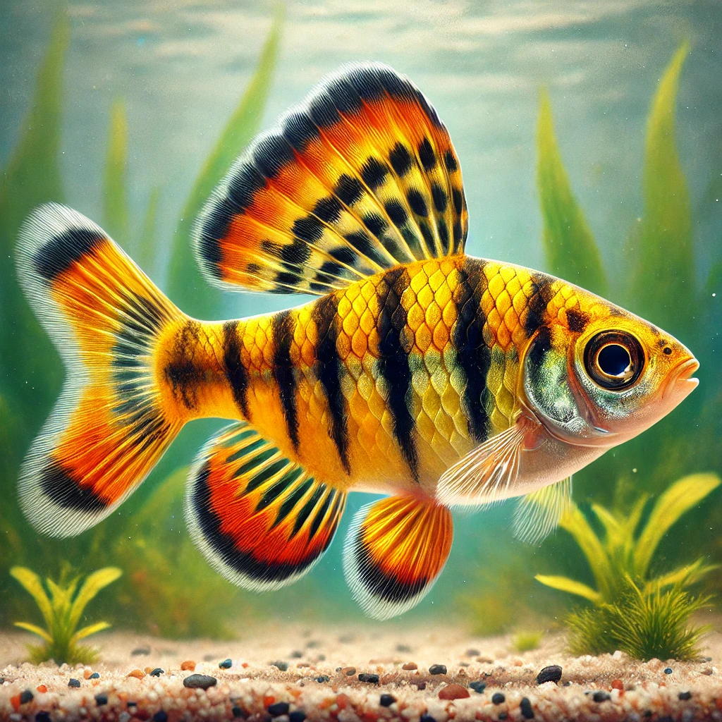 Barbus cumingi Bearded of Ceylon