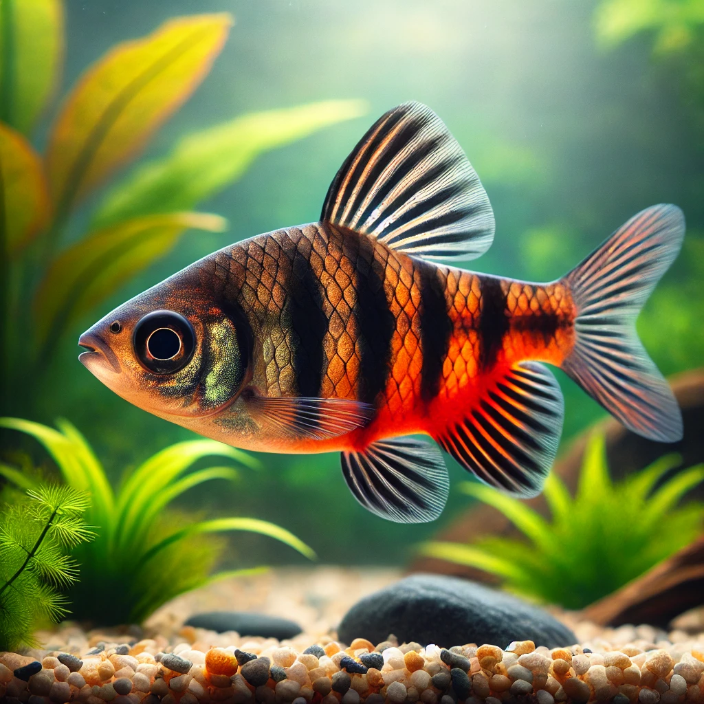 Barbus nigrofasciatus Bearded