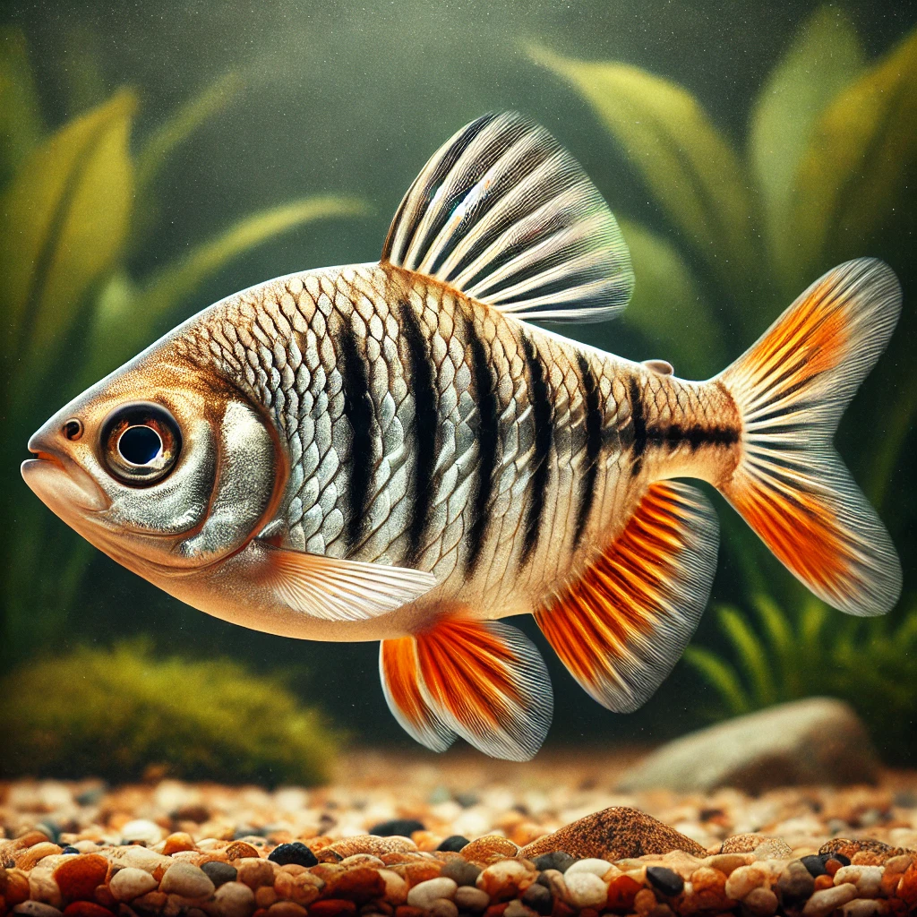 Barbus pentazona johoren... Five -band bearded