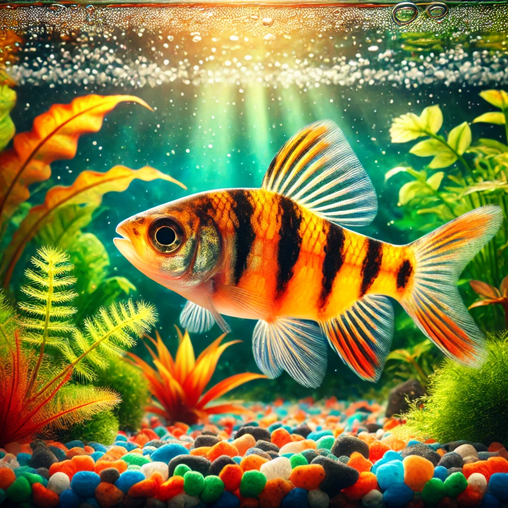 Barbus tetrazona Sumatra bearded