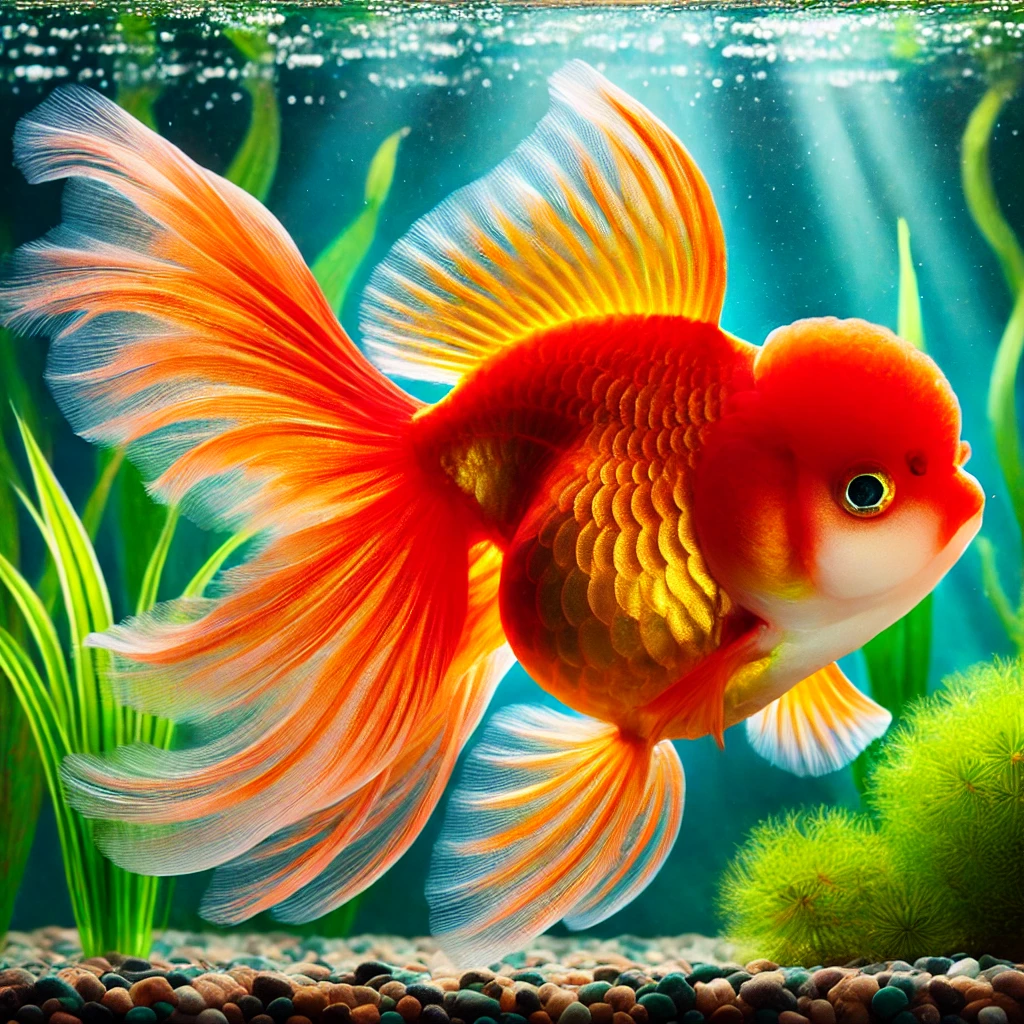 Carassius auratus poisson Comet