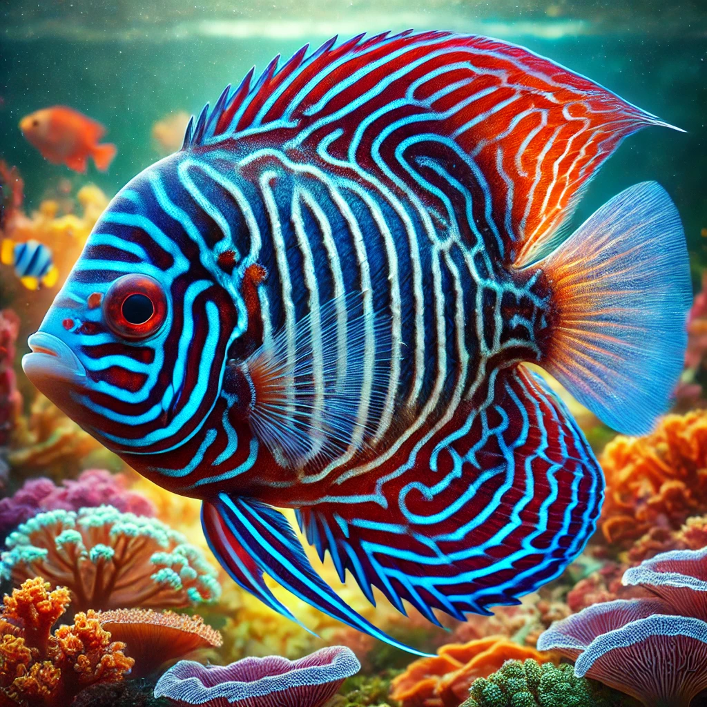 Centropyge bispinosus Dark Angel Fish