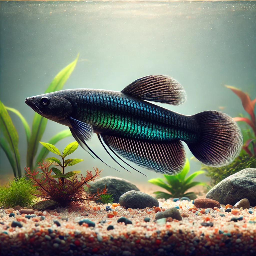 Cynolebias nigripinnis Argentine pearl with black fins