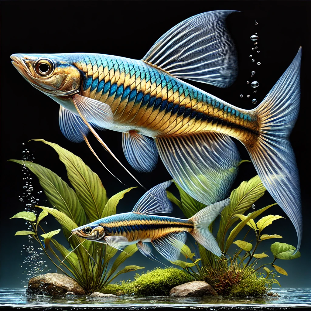 Danio aequipinnatus (Danio Malabar, Danio Géant)