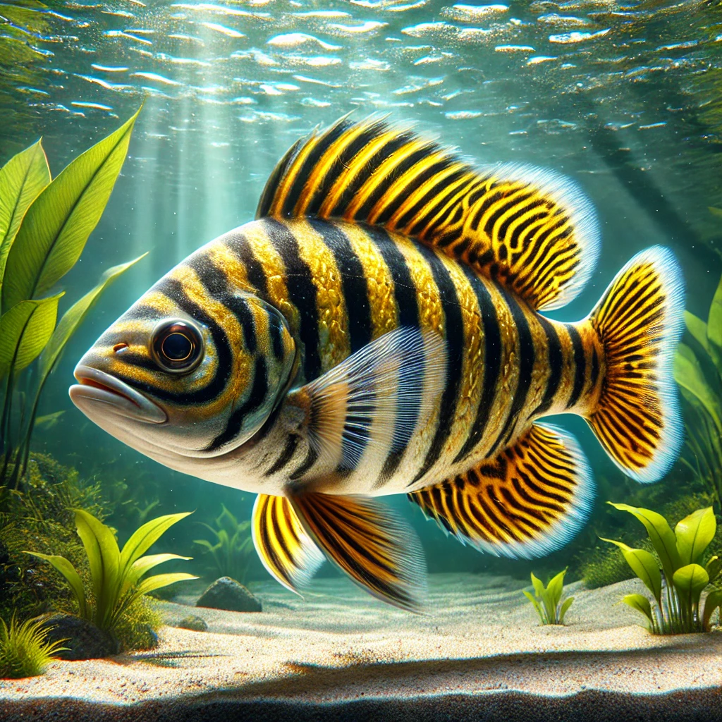 Datnioides microlepis (Tiger pole)