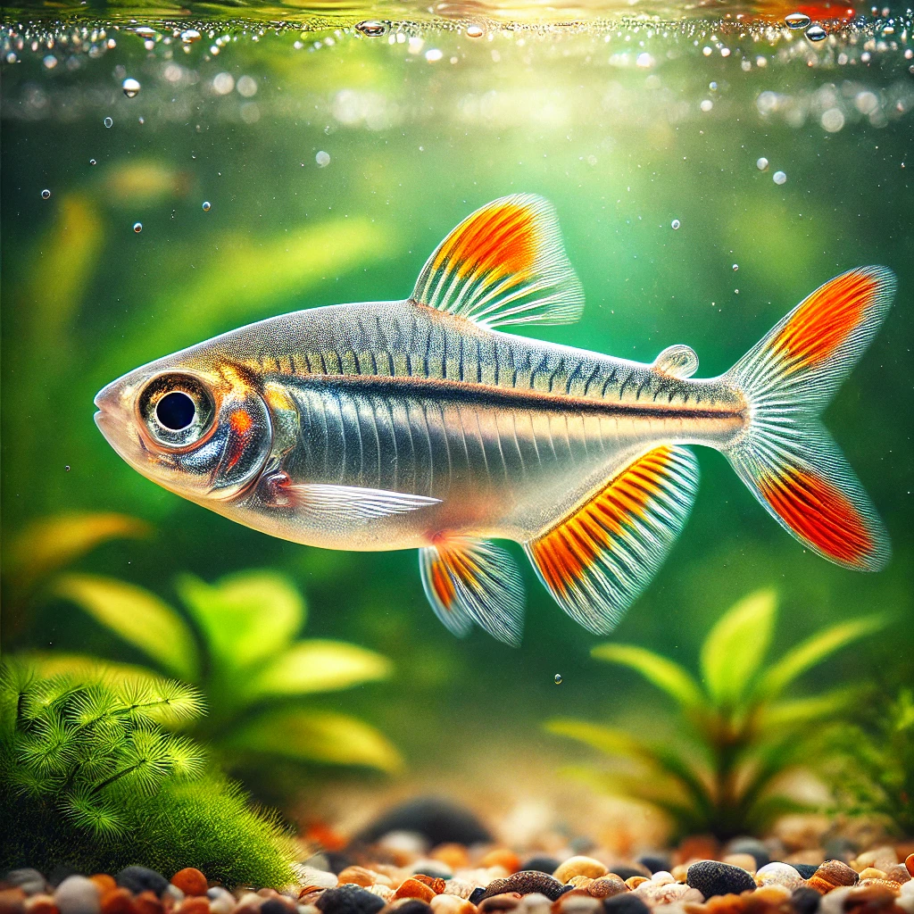 Hasemania nana (Copper tetra)