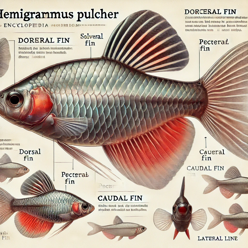 Hemigrammus pulcher (Tetra Joli)