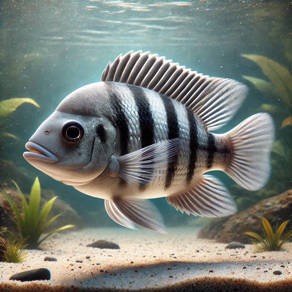 Cichlosoma nigrofasciatum Nigro