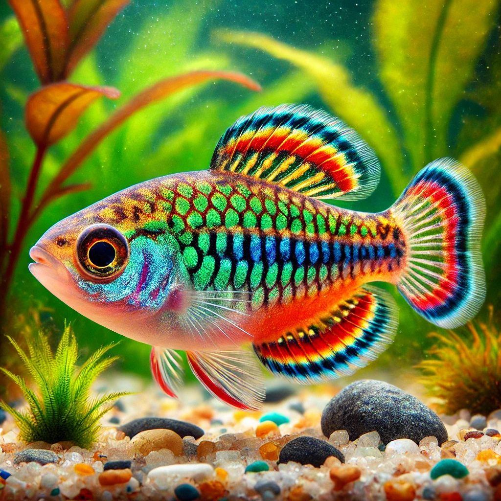 Laetacara curviceps Standard cichlid