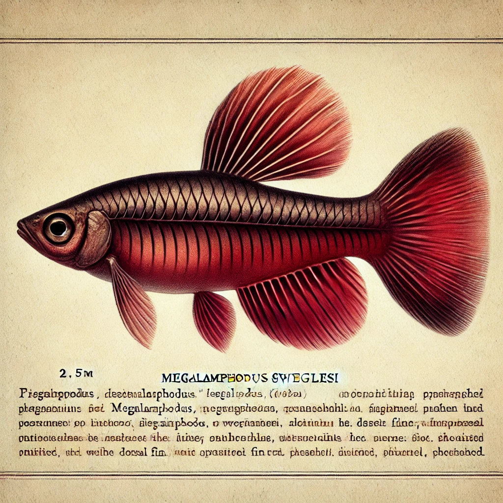 Megalamphodus sweglesi Red ghost tetra