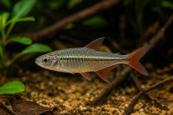 Aphyocharax rathbuni (Ruby tetra)