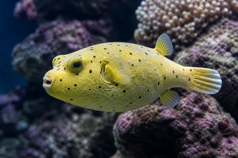 Arothron citrinellus Yellow