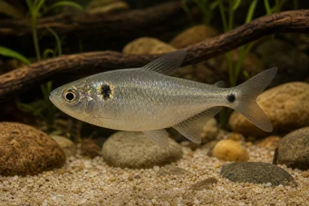 Astyanax bimaculatus (Characin diamond)