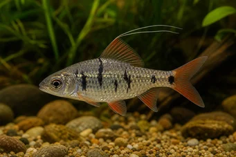 Barbus filamentosus (Black spots)