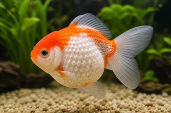 Carassius auratus perle (Pearl)