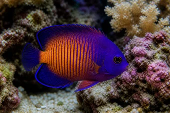 Centropyge bispinosus Dark Angel Fish