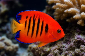 Centropyge loriculus Flamboyant