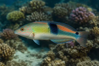 Coris aygula Orange spots girelle