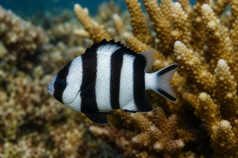 Dascyllus aruanus White -tail