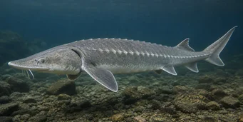 Huso huso Bélouga sturgeon