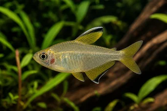 Hyphessobrycon pulchripinnis Lemon tetra