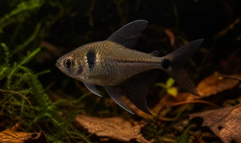 Megalamphodus megalopterus Ghost tetra