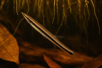 Nannostomus eques (Tubular mouth -to -mouth pencil)