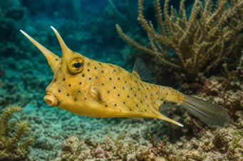 Ostraction cornutus Yellow