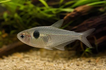 Phenacogaster megalostictus Large stain glass tetra