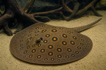 Potamotrygon motoro Océlée freshwater pastenague