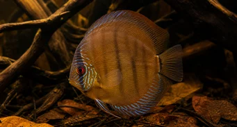 Symphysodon aequifasciatus axelrodi (Discus brown)