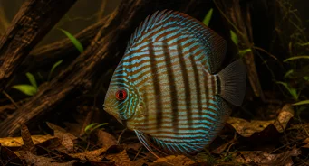 Symphysodon aequifasciatus Discus brown