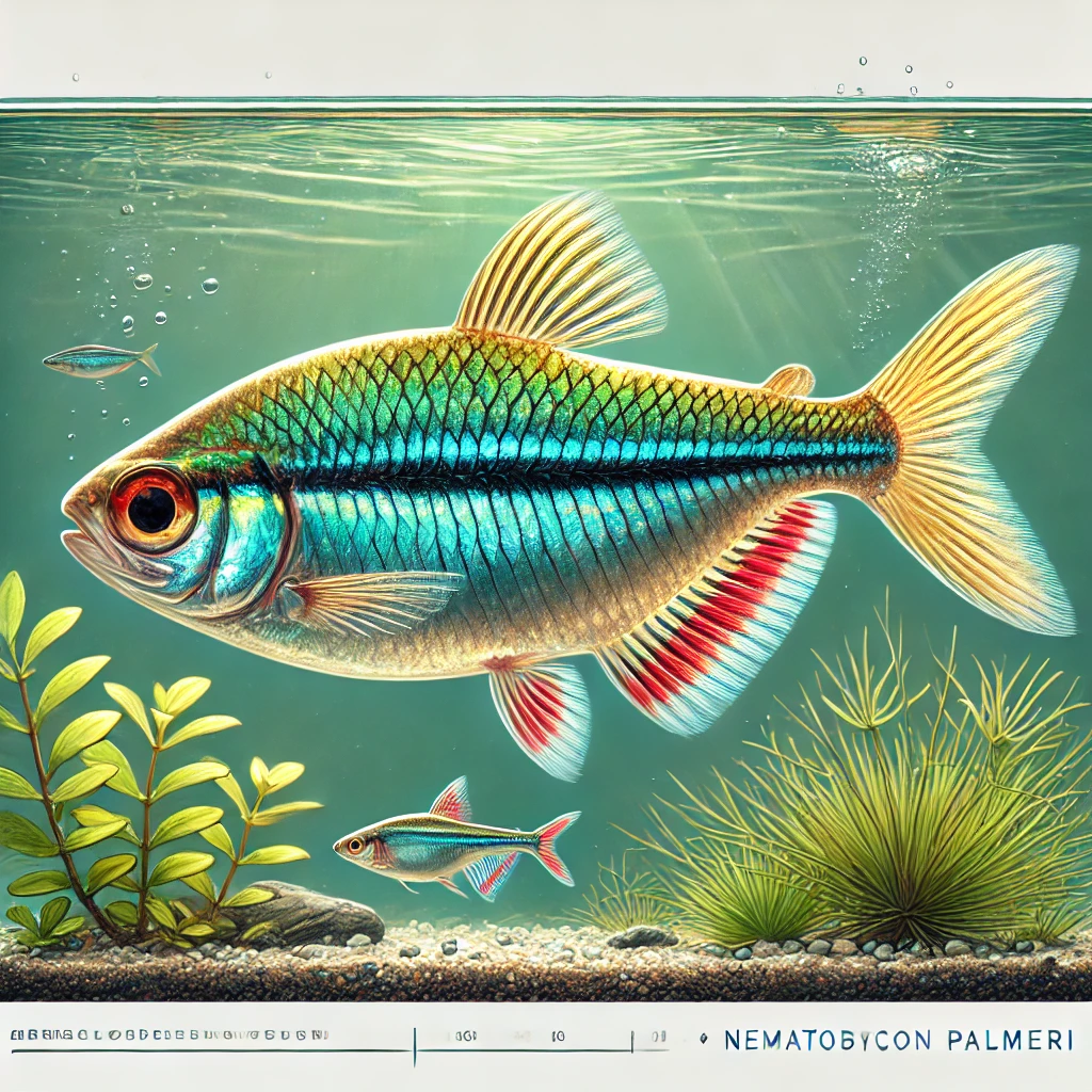 Nematobrycon palmeri (Tetra emperor)