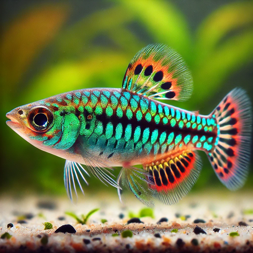 Pachypanchax playfairii (Dotted panchax)