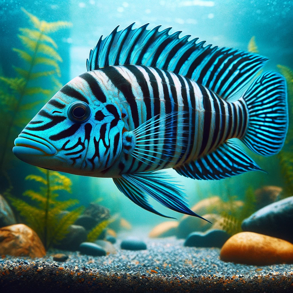 Pseudotropheus elongatus (Elongated cichlid)